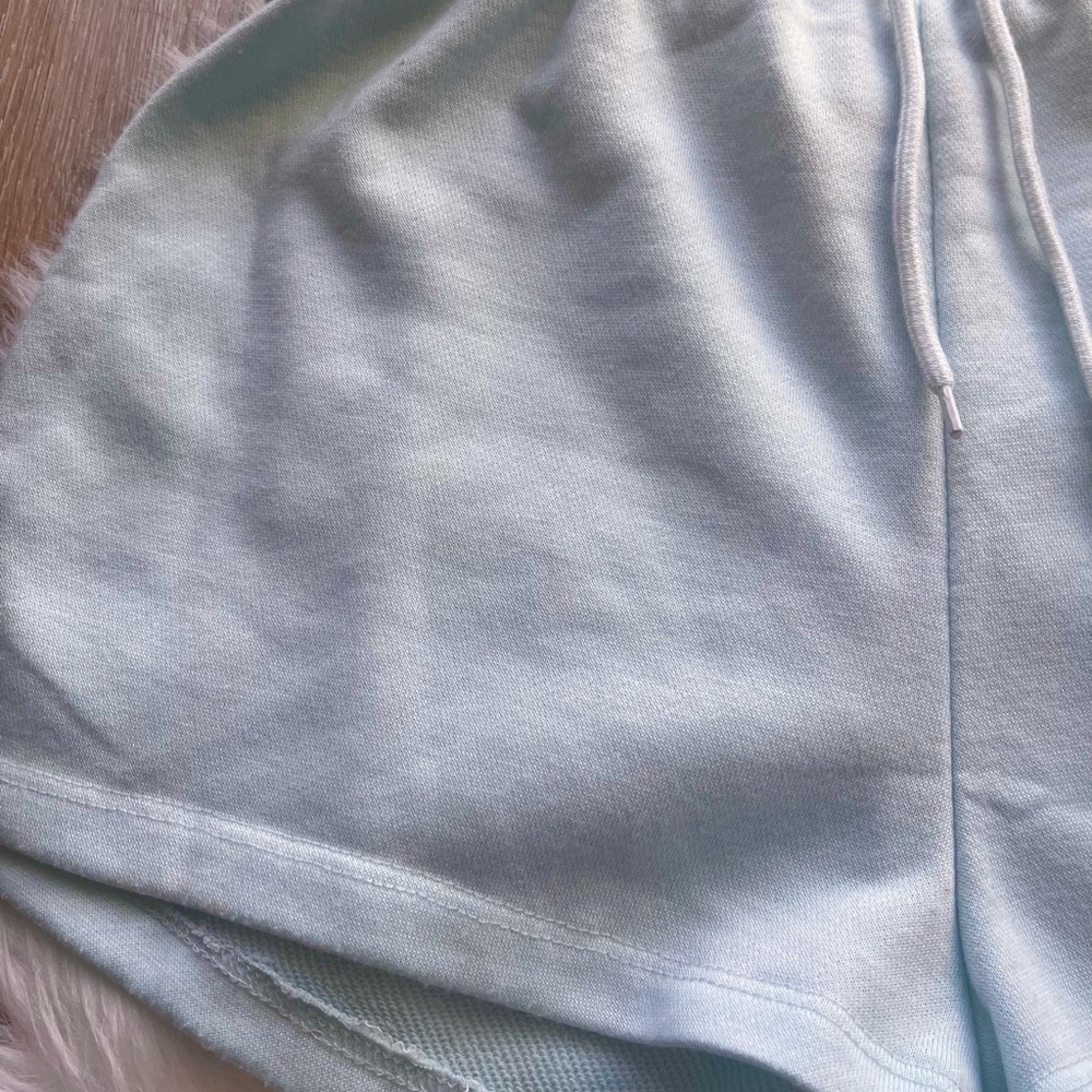 Princess Polly Sophie Baby Blue Lounge Shorts - Picture 6 of 7